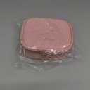 Mini Makeup Bag with Led Mirror,Small Travel Make up Bag 3 Light Modes Adjustable Brightness, for Women Organizer Cosmetic Bag, Portable Travel Train Toiletry Bag, for Pool Parties Work Touch-Ups (Roses)