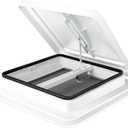 Livpow RV or Trailer Roof Vent - Manual 14" x 14"