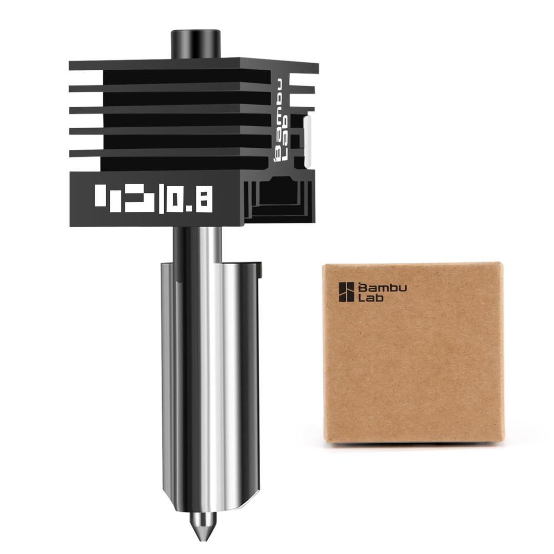 Bamboo Lab H2D Hotend Kit with 0.8mm Hardened Steel Nozzle for H2 Series 3D Printer,H2S,H2S,P2S,Precise Print Head,Consistent Extrusion Heating Block,Extruder Hot End Accessory