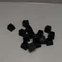 16Pcs Non Slip Square Chair Leg Protector - Non Skid Furniture Grippers, Anti-Slip Silicone Furniture Feet Caps, (Black, Fit:1.26-1.54").