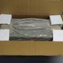 SUPERFLO 3 Gallon Bathroom Trash Can Tilt Out Trash Bin Cabinet, Hidden Trash Can Cabinet Recessed Wall Mounted Stainless Steel with Toilet Paper Holder for Bathroom/Bedroom/Office Renovation, Black (8x20 inch)