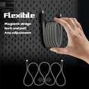 Magnetic Auto-Organized Charging Cable 60W PD - Retractable Tangle-Free Cord (1M/3.3FT) Type-C to Type-C, Fast Charging with E-Marker for iPhone 15/Samsung/MacBook