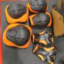 Kids Protective Gear Set Knee Pads for Kids 3-14 Years Toddler Knee and Elbow Pads with Wrist Guards 3 in 1 for Skating Cycling Bike Rollerblading Scooter, M (8-12Y)