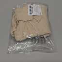 OYOANGLE Women's Textured One Shoulder Going Out Bodysuit Tops Twist Front Ruched Sleeveless Tank Top Body Suits (Apricot), XS