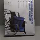 Lateral-Support Back Cushion for Wheelchair: Improve Posture Pressure, X-Large