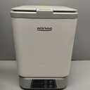 30L Towel Warmer,Large Luxury Towel Warmers, Hot Towel Warmer with Dryer, Adjustable Heating Time Setting, Fragrance Disc,12h Delay Time,Towel Warmers for Bathroom,Spa Home (White-Grey)