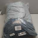 CozyLux King Size Comforter Set Mineral Blue, 3 Pieces Solid Comforters King Size Breathable Quilted Bedding Set, Luxury Soft Bed Sets with Down Alternative Comforter (1 Comforter & 2 Pillowcases)