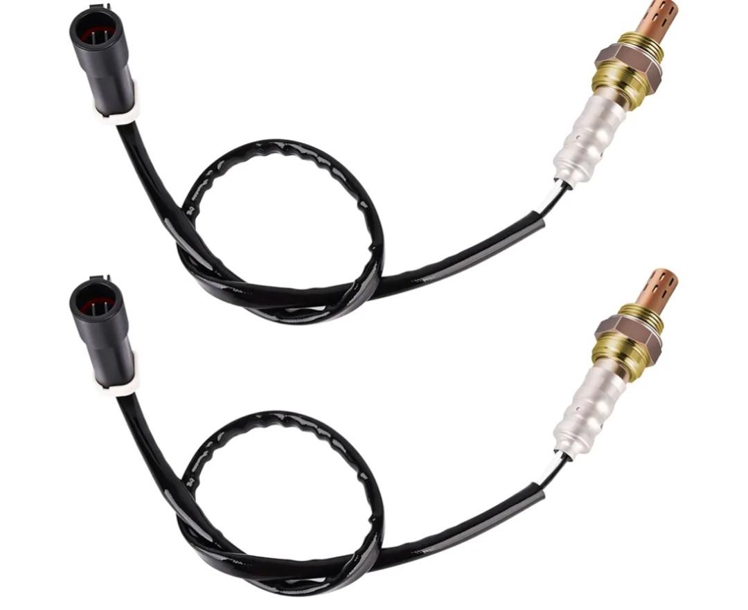 Automotive Replacement Oxygen O2 Sensor 15717 Set of 2, 02 Sensor Compatible with Ford for E-Series for Escape for Expedition for Explorer for F-Series for Mustang for Ranger for Taurus