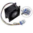 Siwdoy WR60X29099 WR60X26866 Refrigerator Evaporator Fan Motor Compatible with GE Replaces WR60X20880, WR60X26281, WR60X26033, AP6783211, PS12345168