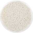 Pearl Beads for Craft, Anezus 2000pcs Ivory Faux Fake Pearls, 4 MM Small Sew on Pearl Beads with holes for Jewelry Making, Bracelets, Necklaces, Hairs, Crafts, Decoration and Vase Filler