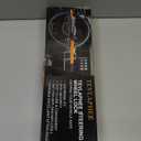 Tevlaphee Steering Wheel Lock - Anti Theft Device with Adjustable Car Wheel Lock, 3 Keys (Yellow)