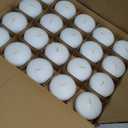 Treela 80 Pcs 3 Inch Unscented Floating Candles, Dripless Tealight Candles Home Decorations, Cute and Elegant Burning Candles for Wedding Vases Centerpieces Party Accessories (Ivory)