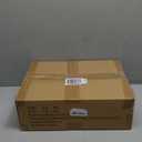 LINZINAR Shoe Rack Long 4 Tier Shoe Storage Organizer Metal Wide Shoe Shelf for Closet Entryway Bedroom 24 Paris Large Capacity, Gold Black