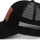 Folouse Gifts for Dad from Daughter, Dad Birthday Gifts Adjustable Hat, Perfect Present for Awesome Daughter Trucker Hat (Mom and Dad Hat Black)