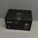 Homeleader Electric Food Chopper, 300W Stainless Steel Blade, Food Processor with 2L Glass Bowl, 2S Fast Shredding for Meat, Vegetables, Fruits and Nuts, Dishwasher Safe, Quiet Motor with 4 Blades (8cup)