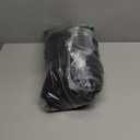 CHARTOU Women's Casual Thicken Wool Blend Stand Collar Single Breasted Pea Coat (Medium, Black)