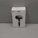 slopehill Professional Ionic Hair Dryer, Powerful 1800W Fast Drying Low Noise Blow Dryer with 2 Concentrator Nozzle 1 Diffuser Attachments for Home Salon Travel (Black)