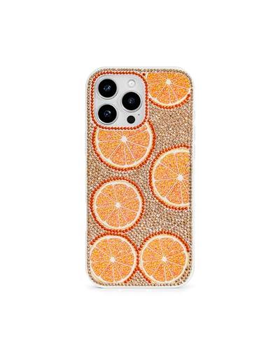 JW PEI Orange Burst Bling Phone Case - Multicolor Orange