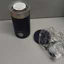 SIMPLETASTE Milk Frother, 4-in-1 Electric Milk Steamer, Automatic Warm and Cold Foam Maker and Milk Warmer for Latte, Cappuccinos, Macchiato (Blue)