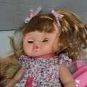 Baby Doll Toys Set, 14" Doll Toys, 25Pcs Dolls Care Toy Playset, Toddlers Toy Dolls Set Incl Cradle Crib, High Chair, Milk Bottle, Pacifier, Diaper, Baby Gift for Age 3 4 5 6+ Years Old Girls Boys