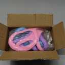 Figure 8 Resistance Band with Handles, Elastic Bands for Working Out,Arm,Back,Shoulder Training Elastic Ropes,Exercise Equipment for Yoga, Pilates,Physical Therapy Stretching (3 color)