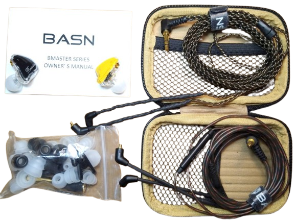 BASN Monitor Case for IEM, in Ear Monitors, in Ears, Headphones, Earphones, Earbuds. Suitable for KZ ZS10/ZS10 Pro/ZSN/ZST/ZEX/AS10/AS16,YINYOO CCZ Melody - GIGCASE®