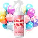 Instant Glow Balloon Shine Spray for Latex Balloons, High-Gloss Balloon Spray to Last and Shine, Perfect for Balloons Decorations, Arches, Garlands, Parties, Events, 8oz