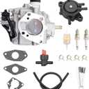 Carburetor Compatible with Kohler CH18 CH20 CH22 CH620 CH640 CH680 Engines, Replaces 24-853-43-S, 24-853-59-S, 24-853-255-S, 24-853-309-S, 24-853-305-S, Tune Up Kit Includes Fuel Pump & Spark Plug