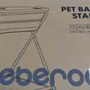 Beberoad 2 in 1 Dog Bath Tub Dog Washing Station for Bathing and Grooming, Elevated Collapsible Foldable Portable Shower Bathtub for Small Dogs Cats Pet, Indoor and Outdoor