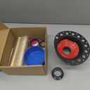 ABS Freestanding Tub Drain Kit, Bathtub Drain Rough-in Kit，Compatible with Freestanding Bathtubs, Floor Mounted Bathtubs and Island Bathtubs, with ABS Plastic Adapter and Brass Tail Pipes