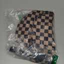 Checkered Crossbody Bags for Women, Large Nylon Bum Bags Plus Size Fanny Pack Sling Bag Belt Bag for Women Travel, Khaki Black Checkered