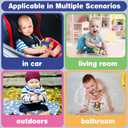 SOONYANG Montessori Toys for 1 Year Old, Activity Cube Toys for 1 Year Old Boy,Travel Sensory Toy for Toddlers 1-3, One Year Old Boy Birthday Gift, Learning Baby Toy 12-18 Months (Blue)