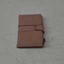 Women Wallet, PU Leather Bifold Wallet Purse Wallets for Women with Buckle, Multiple Slots Ladies Wallet with Detachable Card Pack for Working, Travelling(Pink)