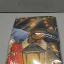 Christmas Door Banner Decoration 13 x 6 Ft Magnetic Garage Door Covers Large Christmas Backdrop Decorations for Outdoor Indoor Xmas Party(Xmas Town)