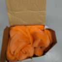 GriNeed Fall Orange Throw Pillow Covers Decorative Velvet Set of 2 18x18 Inch Pillow Covers, Soft Burnt Orange Pillowcases for Couch Sofa Bed Living Room, Farmhouse Boho Decor, Accent Cushion Covers