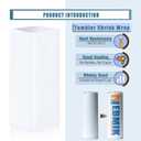 2 x 100pcs 5x10in Shrink Wrap For Sublimation Tumblers,Sublimation Shrink Wrap Sleeves,Heat Shrink Wrap,Tumbler Shrink Wrap Sublimation 20oz Skinny,Sublimation Sleeves For Tumblers,Sublimation Bags