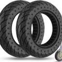 10 x 2.5 Inches Electric Scooter Tire 60/70-6.5 Solid Tire Fit for Ninebot Max G30P G30LP~Gotrax G5 G6~Hiboy Max 3~Hover 1 Alpha~Zero10X~OKAI Neon Pro, 10" Anti-explosion Replacement Wheel