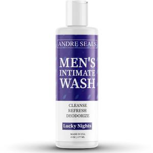 2 x Intimate Wash for Men – Clean, Comfortable Male Hygiene Cleanser, Rich Lather for Daily Freshness | Lucky Nights Scent