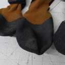 SCENEREAL Anti Slip Dog Socks Boots, Dog Shoes for Hot/Cold Pavement Snow Rain Days, Waterproof Grip Doggy Booties for Hardwood Floor, Winter Paw Protectors for Small Medium Large Senior Old Dogs (L(2.32"x1.94")(Paw L*W), Black)