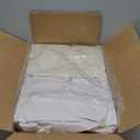 Teepee Tent for Kids with Inflatable Airbed, String Lights, Balloons, Pump, Washable Slumber Party Tent Indoor Outdoor for Girls Boys, Children Tipi Playhouse for Playtime and Sleepover (1 Pack, White)