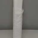 Retisee 2 Pack 24" Under Cabinet Light Cover Replacement White Ribbed Acrylic Lens Diffuser Curved Low Profile for Under Counter Fluorescent Lights Fixture Kitchen Bathroom Vanity, 2-3/4"W x 1-3/8"H