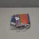 Fabric Mexican Fiesta Color Stripes Paper Flower Photo Background Cinco De Mayo Party Wedding Decor Photography Backdrops Baby Shower Studio Shoot Props 7x5ft