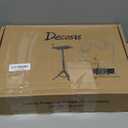 Projector Stand Tripod Adjustable, Laptop Height from 23.5 to 46.5 inches with Gooseneck Phone Holder, Floor for Office, Home, Stage, Studio, DJ Racks Holder Mount, 23.5inch-46.5inch (Black)