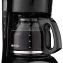 Mr. Coffee 12-Cup Programmable Coffeemaker, Black