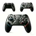 Diswoe Upgraded Wireless Controller for Switch/Lite/OLED/Switch 2 Pro Controller for Switch PC Remote Joystick Gamepad Supports Wake up, Gyro Axis, Turbo, Dual Vibration and Screenshot Function (Black)