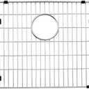 EBG1914 Stainless Steel Sink Protector, 19"x 14" Kitchen Sink Grate Sink Bottom Grid Stainless Steel for Single Sink Bowl, Sink bottom grid