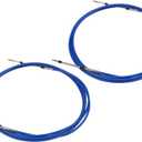 Nakkaa 33C Throttle Shift Control Cable Compatible with Outboard Engine Boat Motor Steering System Blue (2PC 20FT)