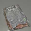 wegreeco Washable Female Dog Diapers Highly Absorbent Reusable Diapers for Dog in Heat Dog Period, 3 Pack (Large (Large (15"-17" Waist), Champagne Colour)