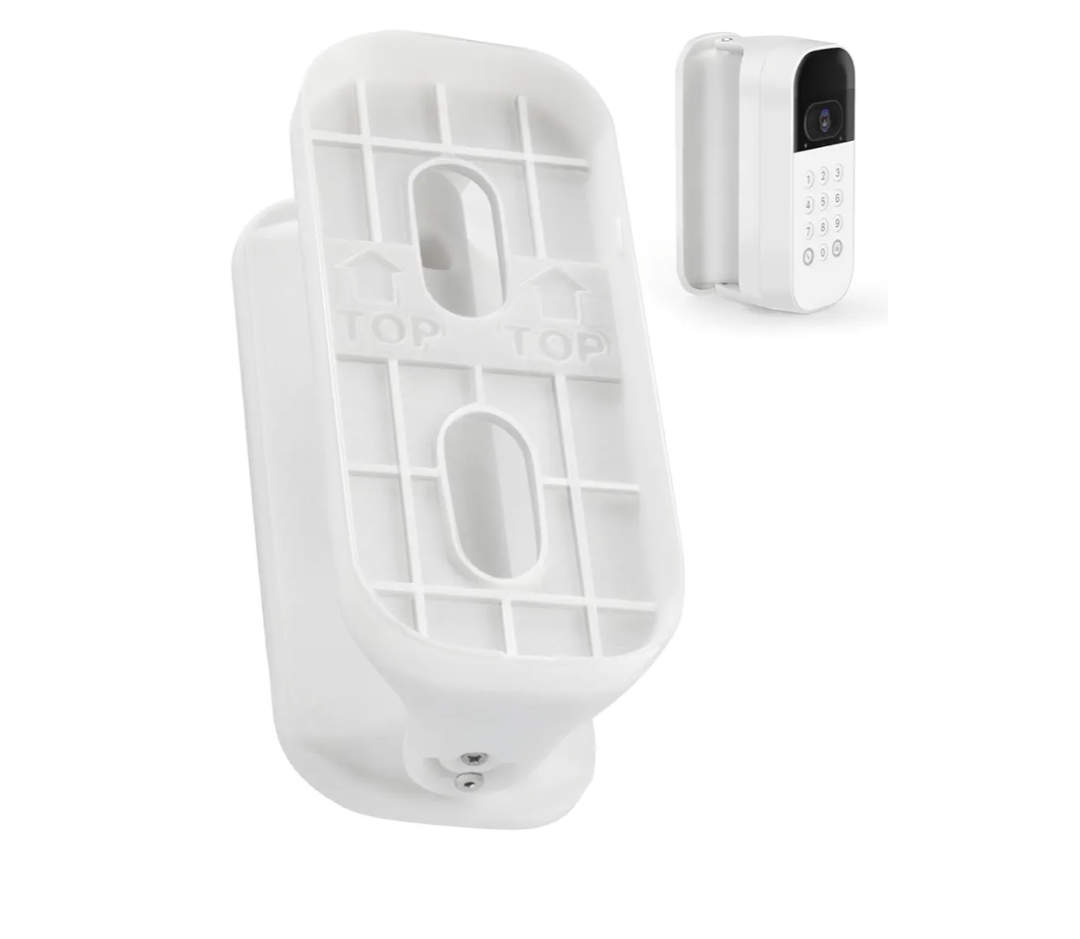 Tiga Swivel Mount for myQ Smart Garage Video Keypad - Adjust Viewing Angle, White