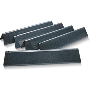 GRISUN 15.3" Flavorizer Bars for Weber Spirit 300, GS4 Spirit II 300 Series E310 E320 E330 S310 S320 S330 (2013-Current) - 5 Pack Porcelain Steel Heat Plates Replacement for Weber 7636 69797 68843